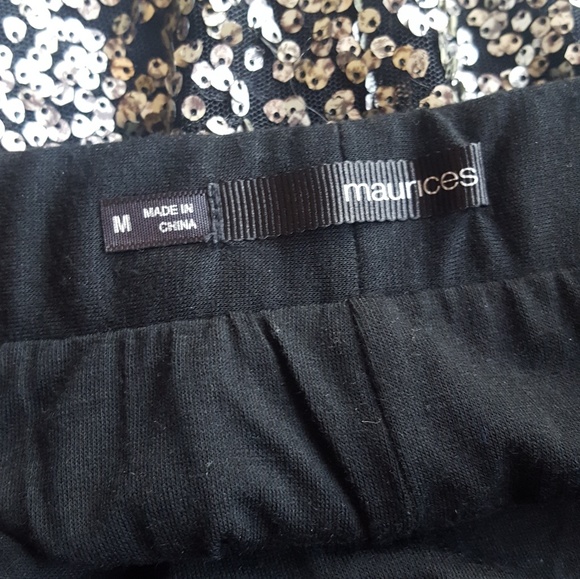 Maurices Sequin Skirt Medium - Picture 3 of 4